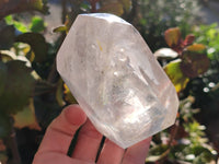 Polished Clear Rainbow Veil Quartz Crystals x 2 From Madagascar - Toprock Gemstones and Minerals 
