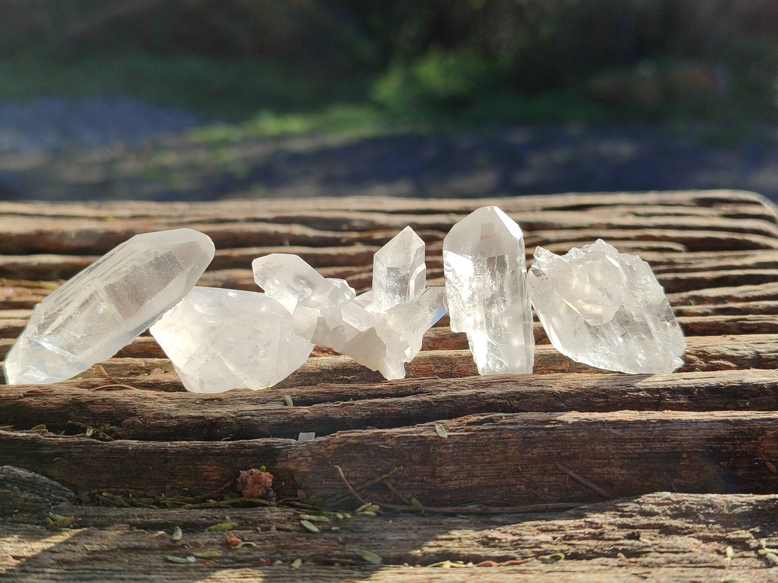 Natural Clear Quartz Crystals x 3 Kg Lot From Zambia - Toprock Gemstones and Minerals 