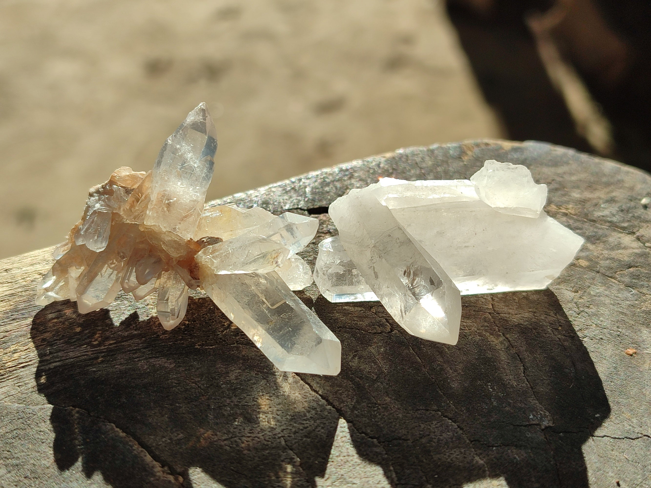 Natural Clear Quartz Crystals x 3 Kg Lot From Zambia - Toprock Gemstones and Minerals 