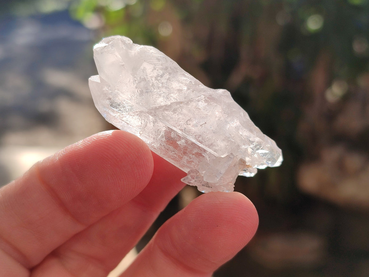 Natural Clear Quartz Crystals x 3 Kg Lot From Zambia - Toprock Gemstones and Minerals 