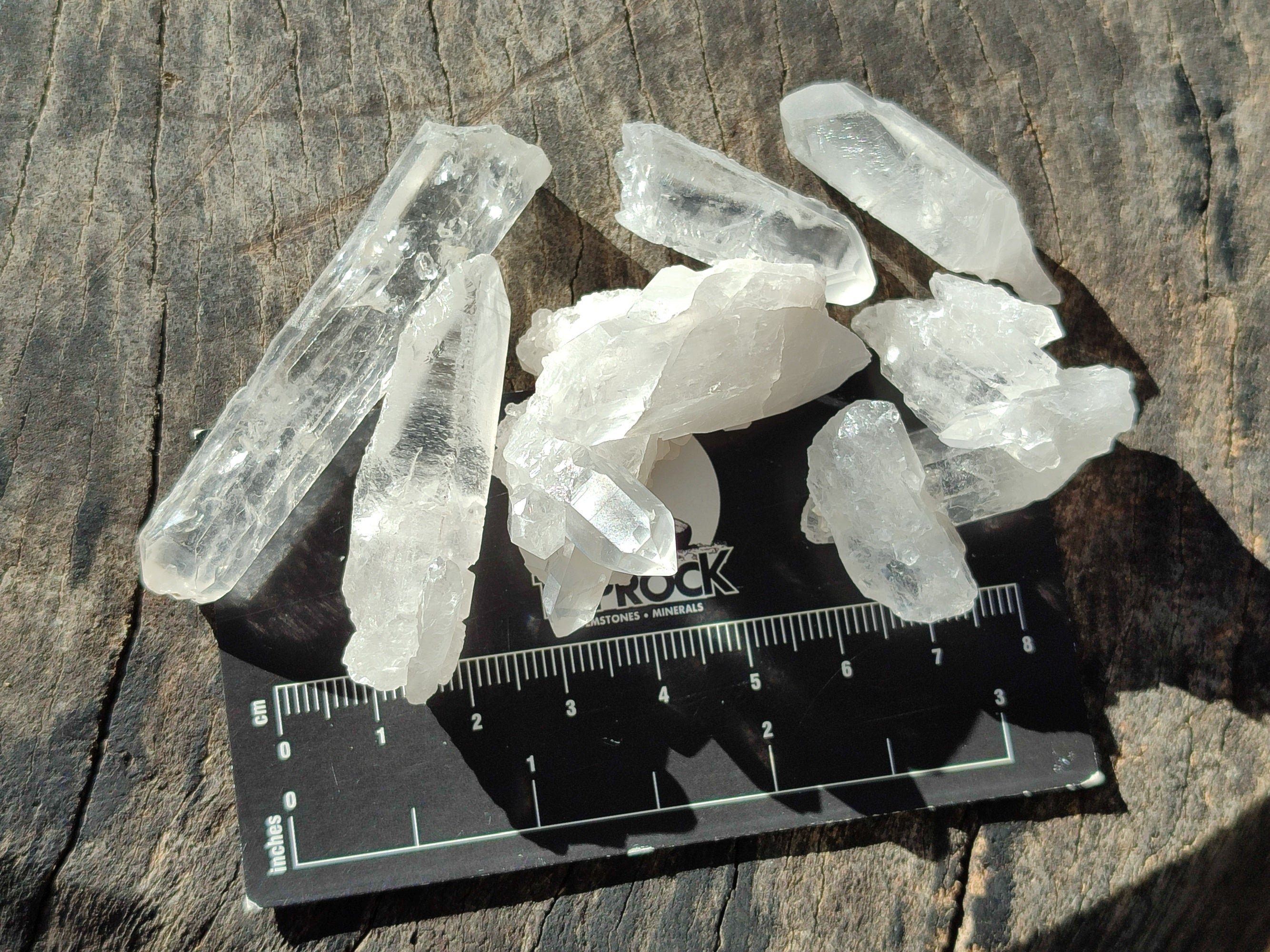 Natural Clear Quartz Crystals x 3 Kg Lot From Zambia - Toprock Gemstones and Minerals 