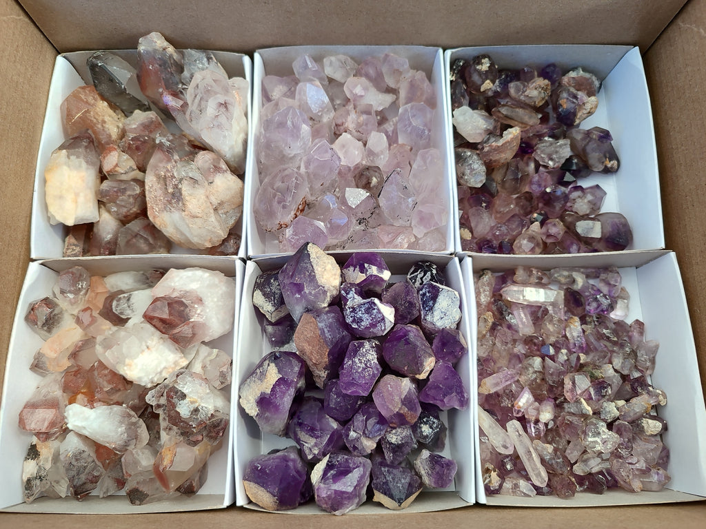 Natural Mixed Single Crystals x 1.74 Kg Lot From Southern Africa - Toprock Gemstones and Minerals 