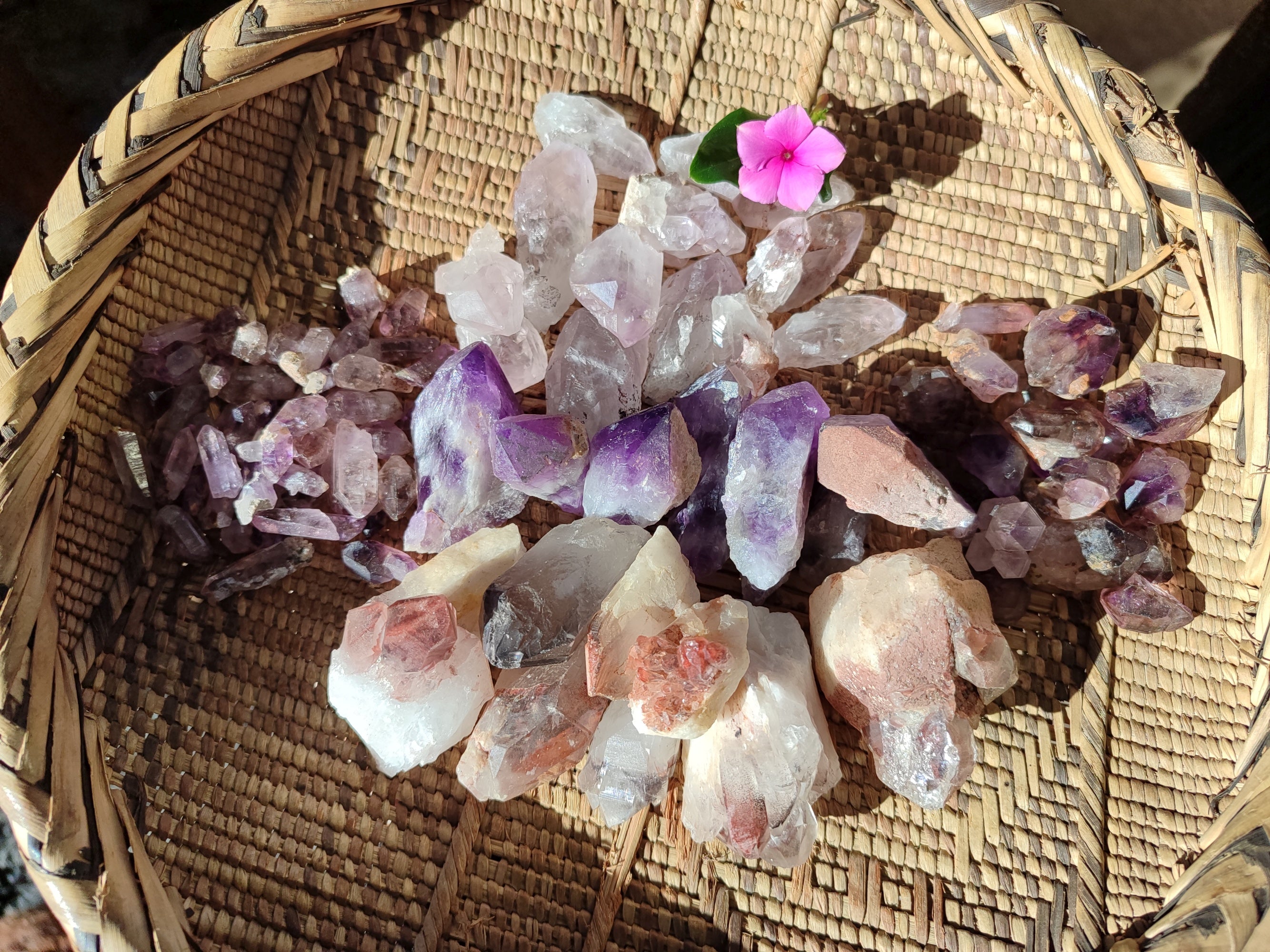 Natural Mixed Single Crystals x 1.74 Kg Lot From Southern Africa - Toprock Gemstones and Minerals 