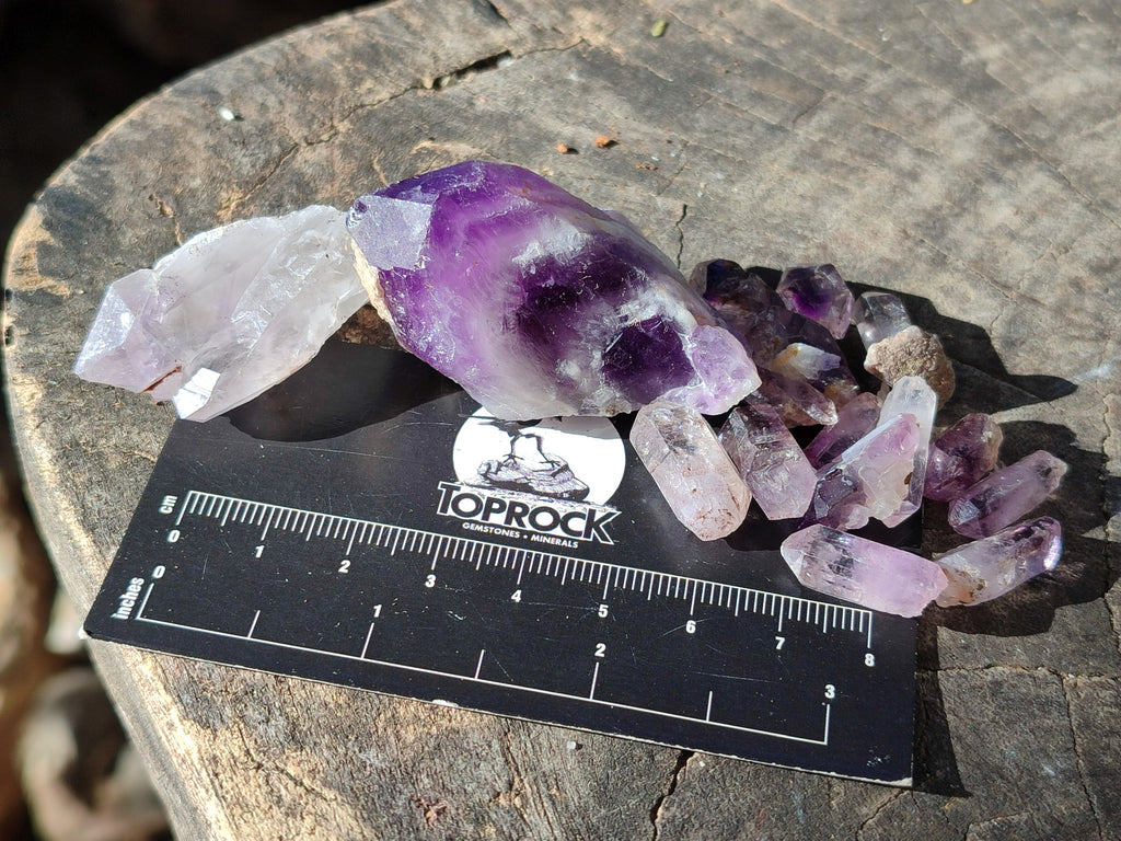 Natural Mixed Single Crystals x 1.74 Kg Lot From Southern Africa - Toprock Gemstones and Minerals 