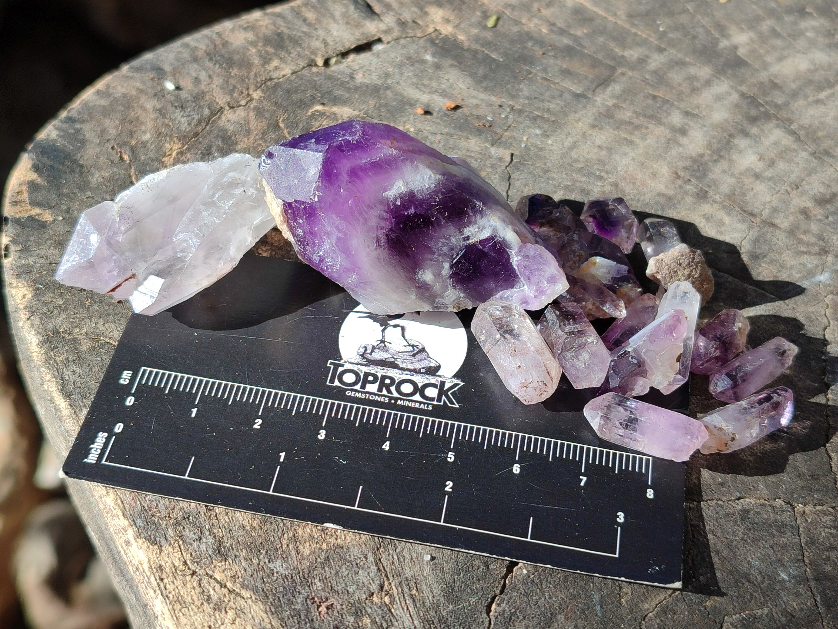 Natural Mixed Single Crystals x 1.74 Kg Lot From Southern Africa - Toprock Gemstones and Minerals 