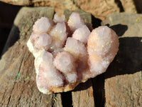 Natural Amethyst Spirit Quartz Clusters x 6 From Boekenhouthoek, South Africa