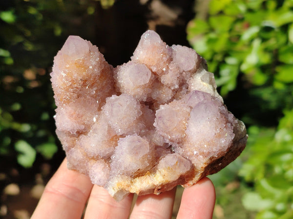 Natural Amethyst Spirit Quartz Clusters x 6 From Boekenhouthoek, South Africa