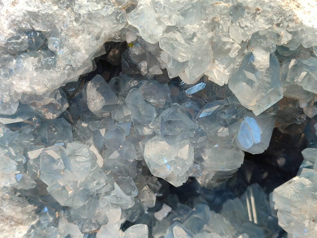 Natural Extra Large Celestite Geode Specimen x 1 From Sakoany, Madagascar - Toprock Gemstones and Minerals 