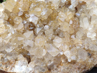 Natural Golden Limonite Quartz Clusters x 2 From Solwezi, Zambia - Toprock Gemstones and Minerals 