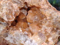 Natural Golden Limonite Quartz Clusters x 2 From Solwezi, Zambia - Toprock Gemstones and Minerals 