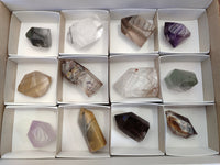 Polished Mix Of Selected Points x 12 From Madagascar - Toprock Gemstones and Minerals 
