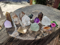 Polished Mix Of Selected Points x 12 From Madagascar - Toprock Gemstones and Minerals 