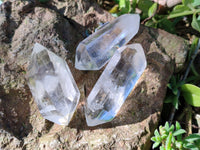 Polished Double Terminated Quartz Crystals x 20 From Madagascar - Toprock Gemstones and Minerals 