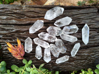 Polished Double Terminated Quartz Crystals x 20 From Madagascar - Toprock Gemstones and Minerals 