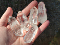 Polished Double Terminated Quartz Crystals x 20 From Madagascar - Toprock Gemstones and Minerals 