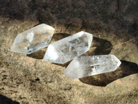 Polished Double Terminated Quartz Crystals x 20 From Madagascar - Toprock Gemstones and Minerals 