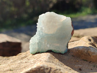 Natural Drusy Salrose with Chrysocolla and Malachite x 12 From Kakanda, Congo - Toprock Gemstones and Minerals 