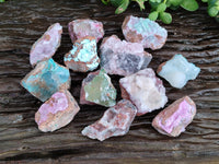 Natural Drusy Salrose with Chrysocolla and Malachite x 12 From Kakanda, Congo - Toprock Gemstones and Minerals 