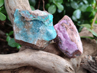 Natural Drusy Salrose with Chrysocolla and Malachite x 12 From Kakanda, Congo - Toprock Gemstones and Minerals 