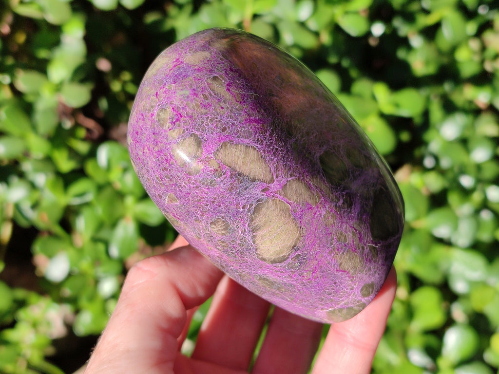 Polished Stichtite Standing Free Forms x 2 From Barberton, South Africa - Toprock Gemstones and Minerals 