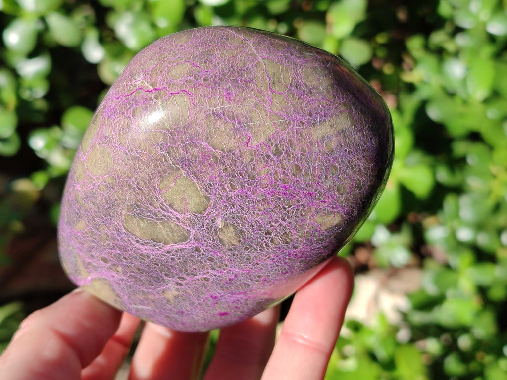 Polished Stichtite Standing Free Forms x 2 From Barberton, South Africa - Toprock Gemstones and Minerals 
