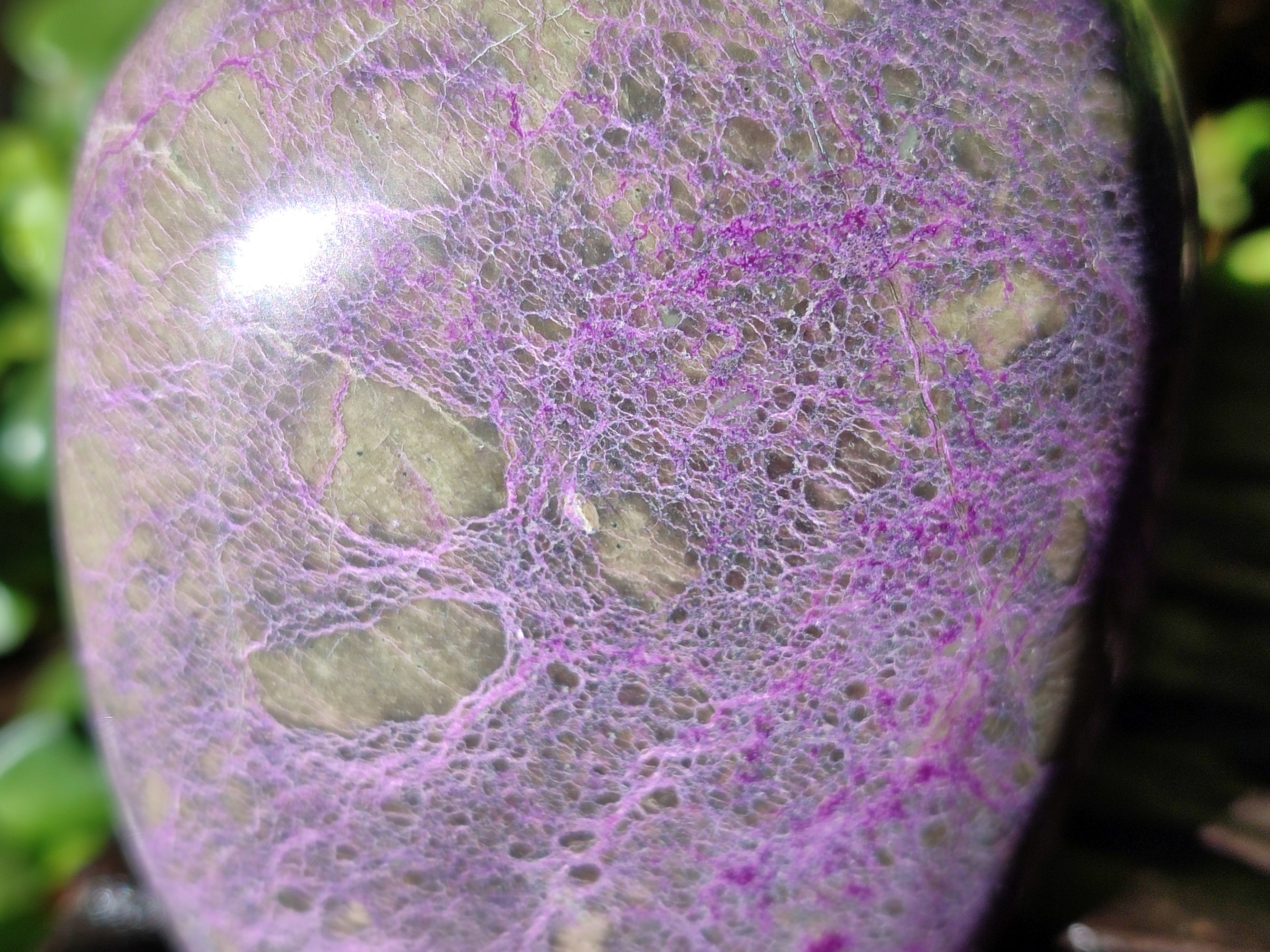 Polished Stichtite Standing Free Forms x 2 From Barberton, South Africa - Toprock Gemstones and Minerals 