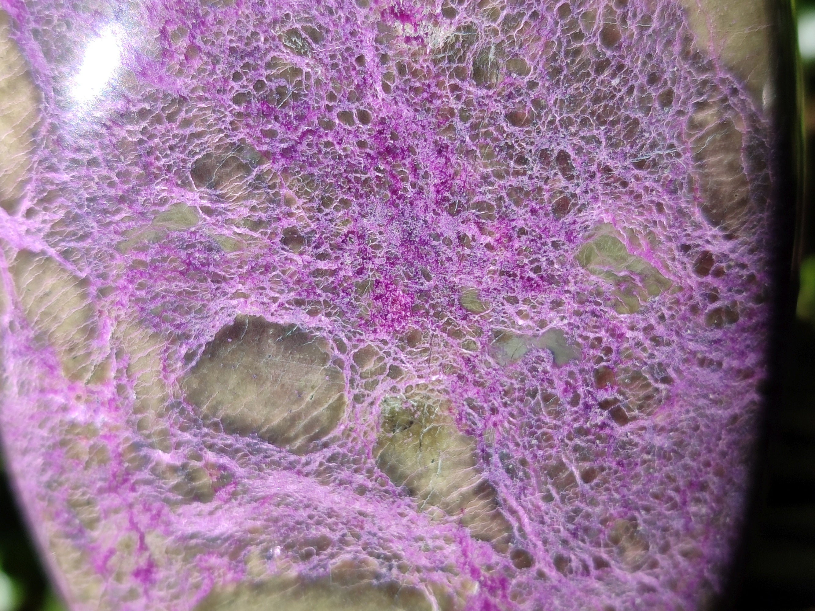 Polished Stichtite Standing Free Forms x 2 From Barberton, South Africa - Toprock Gemstones and Minerals 