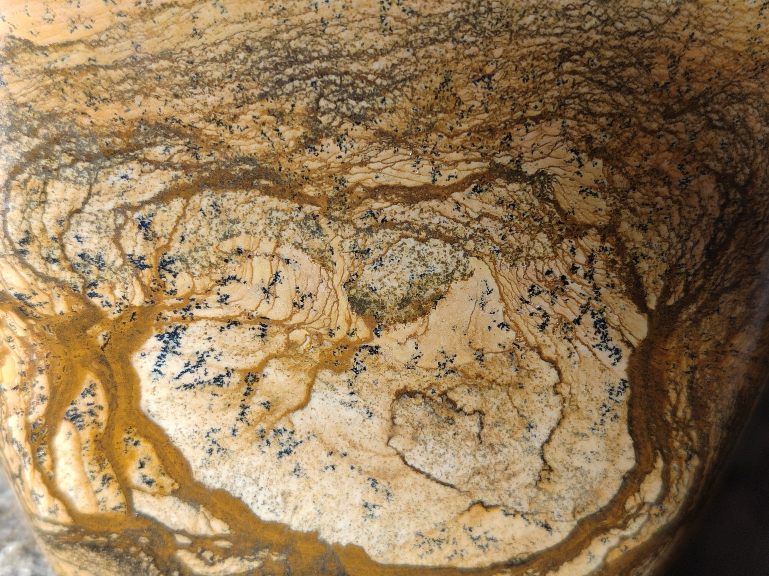 Polished Picture Stone Jasper Standing Free Forms x 2 From Ais-Ais, Namibia - Toprock Gemstones and Minerals 