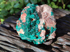 Natural Dioptase On Dolomite Specimens x 2 From Likasi, Congo - Toprock Gemstones and Minerals 