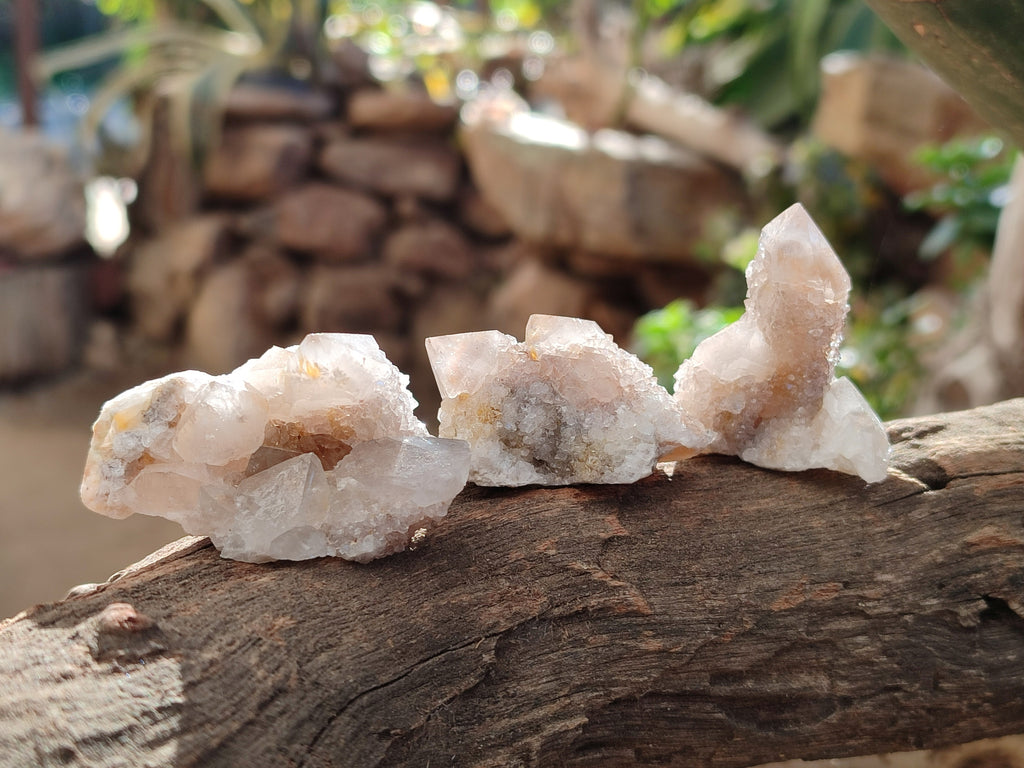 Natural Lemonite Fairy Spirit Quartz Clusters x 35 From Boekenhouthoek, South Africa - Toprock Gemstones and Minerals 