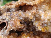 Natural Limonite Quartz Clusters x 4 From Solwezi, Zambia - Toprock Gemstones and Minerals 