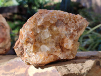 Natural Limonite Quartz Clusters x 4 From Solwezi, Zambia - Toprock Gemstones and Minerals 