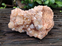 Natural Limonite Quartz Clusters x 4 From Solwezi, Zambia - Toprock Gemstones and Minerals 