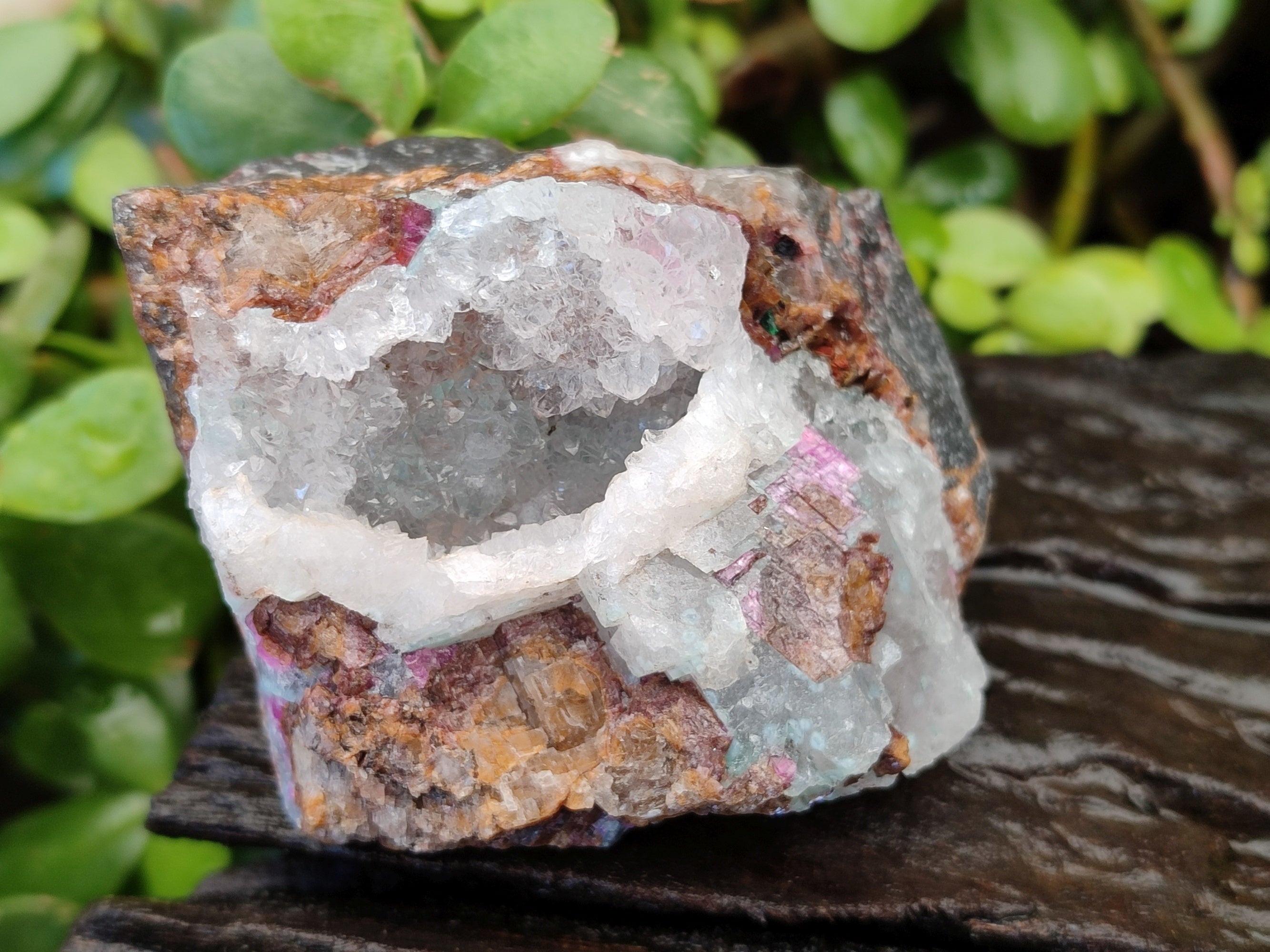 Natural Drusy Salrose with Malachite x 6 From Kakanda, Congo - Toprock Gemstones and Minerals 