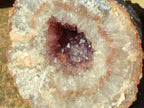 Natural Zululand Amethyst Geodes x 2 From Jozini, South Africa - Toprock Gemstones and Minerals 