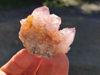 Natural Amethyst Spirit Quartz Clusters x 12 From Boekenhouthoek, South Africa