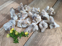 Natural Golden Hematoid Coated Fairy Spirit Quartz Clusters x 12 From Boekenhouthoek, South Africa - Toprock Gemstones and Minerals 