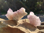 Natural Amethyst Spirit Quartz Clusters x 12 From Boekenhouthoek, South Africa - Toprock Gemstones and Minerals 
