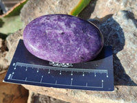 Polished Lepidolite Free Forms x 6 From Zimbabwe