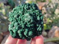 Natural Ball Malachite and Drusy Quartz On Dolomite Matrix Specimens x 3 From Kambove, Congo