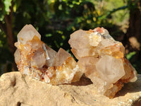Natural Smokey Amethyst Spirit Quartz Clusters x 6 From Boekenhouthoek, South Africa