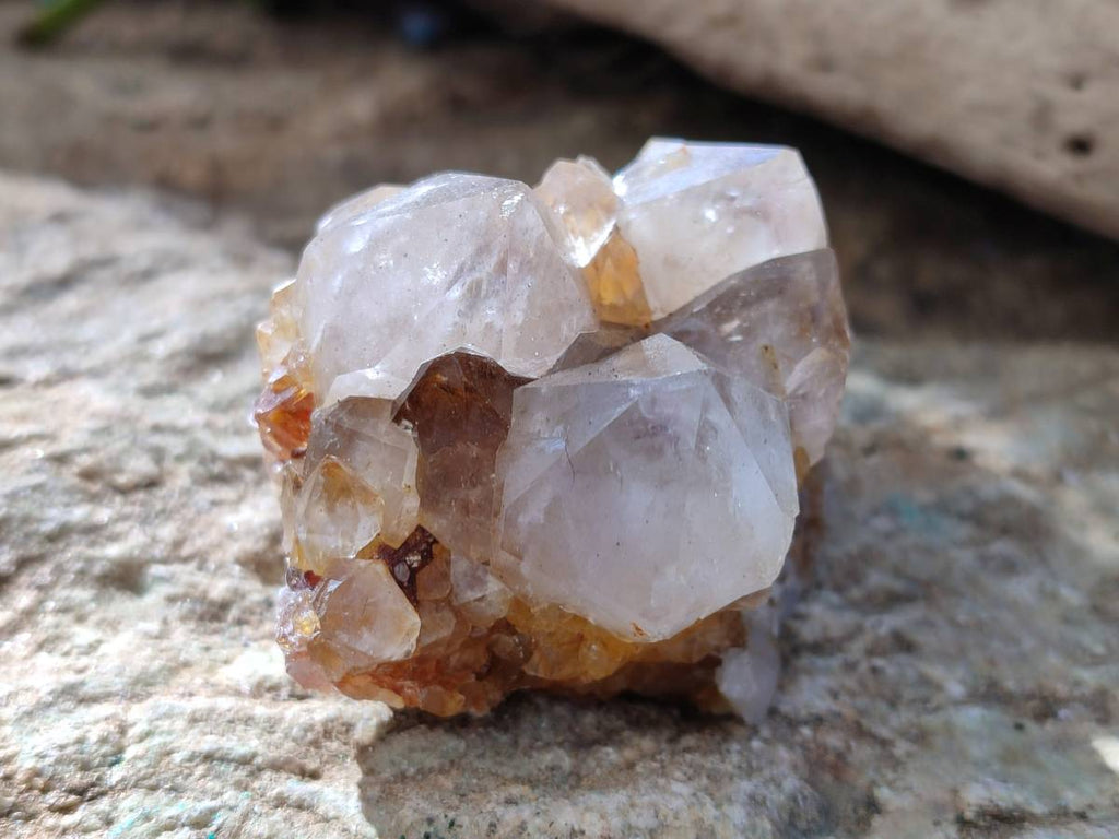 Natural Smokey Amethyst Spirit Quartz Clusters x 6 From Boekenhouthoek, South Africa - Toprock Gemstones and Minerals 