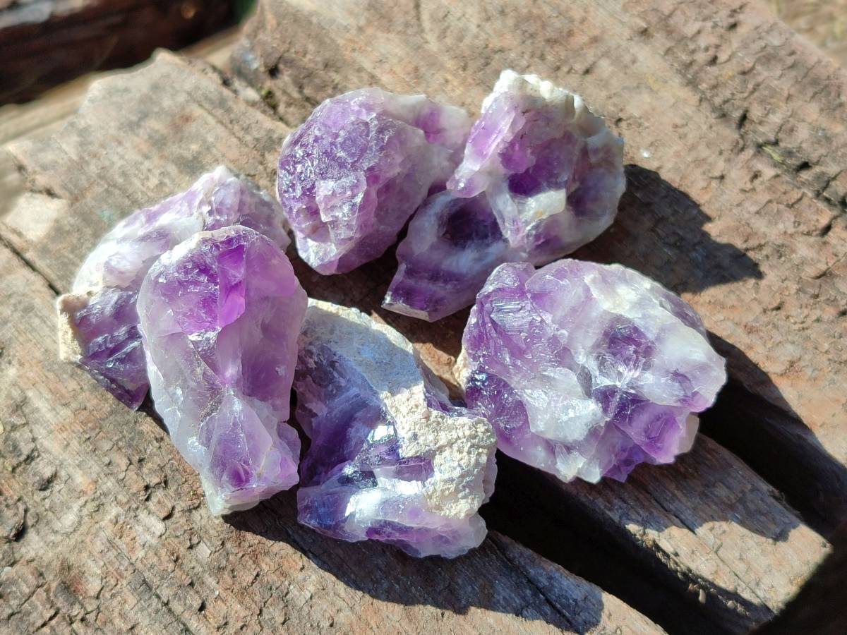 Natural Mixed Small Clusters and Single Crystals x 2.76 Kg Lot From Southern Africa - Toprock Gemstones and Minerals 