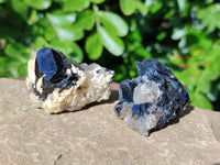 Natural Schorl Black Tourmaline Specimens x 35 From Erongo, Namibia - Toprock Gemstones and Minerals 