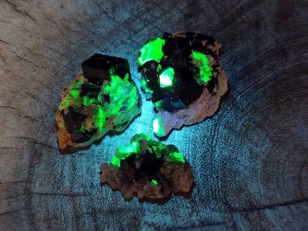 Natural Schorl Black Tourmaline Specimens x 35 From Erongo, Namibia