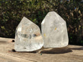 Polished Clear Quartz Crystals x 2 From Madagascar - Toprock Gemstones and Minerals 