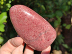 Polished Pink Rhodonite Free Forms And Hearts x 4 From Ambindavato, Madagascar - Toprock Gemstones and Minerals 