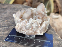 Natural Fairy Spirit Quartz Clusters x 4 From Boekenhouthoek, South Africa