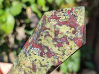 Polished Double Terminated Dragon Bloodstone Points x 4 From South Africa - Toprock Gemstones and Minerals 