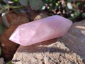 Polished Double Terminated Rose Quartz Points x 6 Ambatondrazaka, Madagascar - Toprock Gemstones and Minerals 